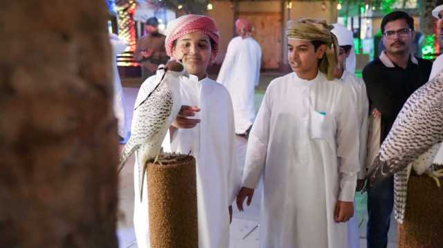 نادي صقاري الإمارات يُرحّب بزوّار مهرجان الشيخ زايد