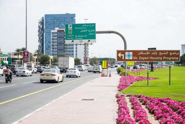 طرق دبي تنجز تحسينات مرورية في 14 موقعاً خلال عام 2023