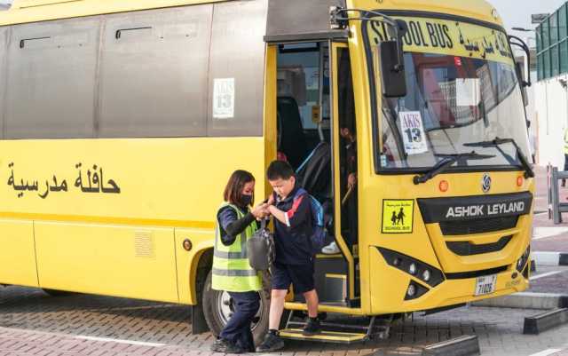 هيئة الطرق والمواصلات تتفقّد الاشتراطات والمعايير الخاصة بحافلات المدارس في دبي