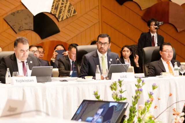 الرئيس المعيّن لـ COP28 يشيد بدور اليابان لتحقيق الانتقال في قطاع الطاقة