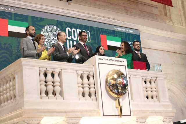 الرئيس المعين لـ COP28 يدعو القطاع الخاص لتدشين مرحلة جديدة من التمويل المناخي المستدام