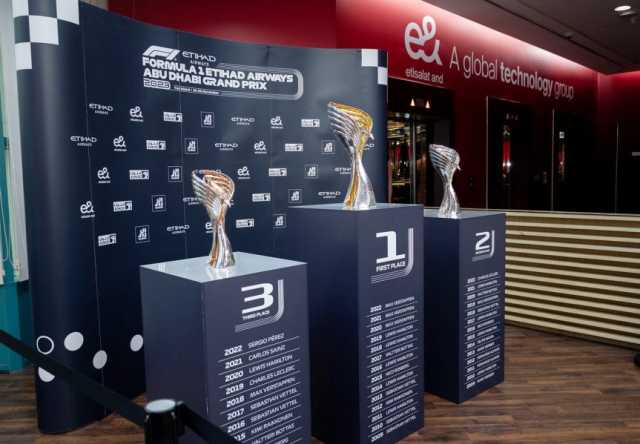 انطلاق فعاليات سباق جائزة الاتحاد للطيران الكبرى للفورمولا1 في أبوظبي