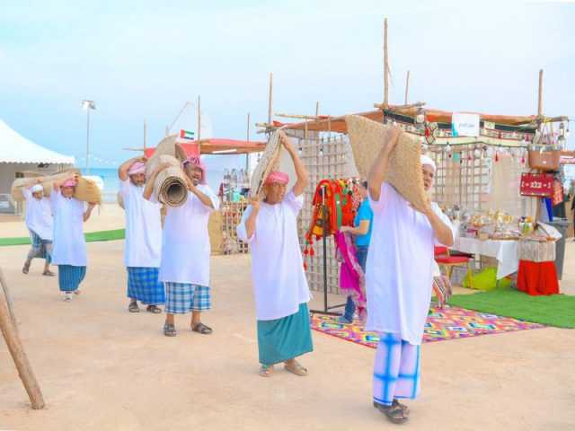 مهرجان الياسات يواصل فعالياته في شاطئ السلع