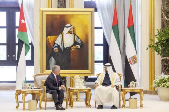 رئيس الدولة: العلاقات الإماراتية – الأردنية أخوية وتاريخية راسخة تقوم على الثقة والتفاهم والاحترام المتبادل