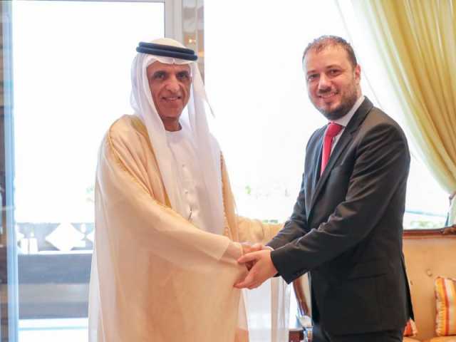 سعود بن صقر يستقبل سفير البوسنة والهرسك
