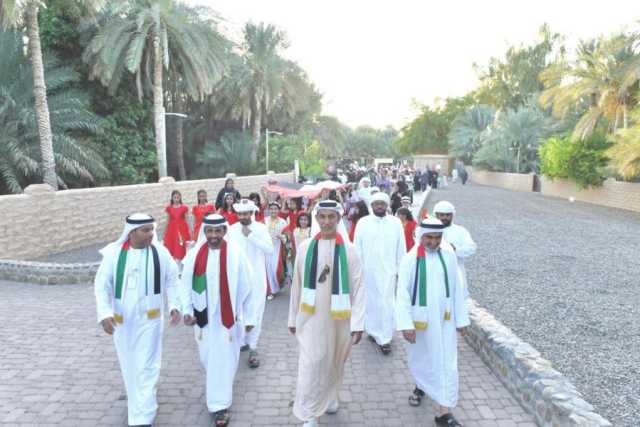 “عونك يا وطن” ينظم مسيرة في واحة العين بمناسبة “عيد الاتحاد”