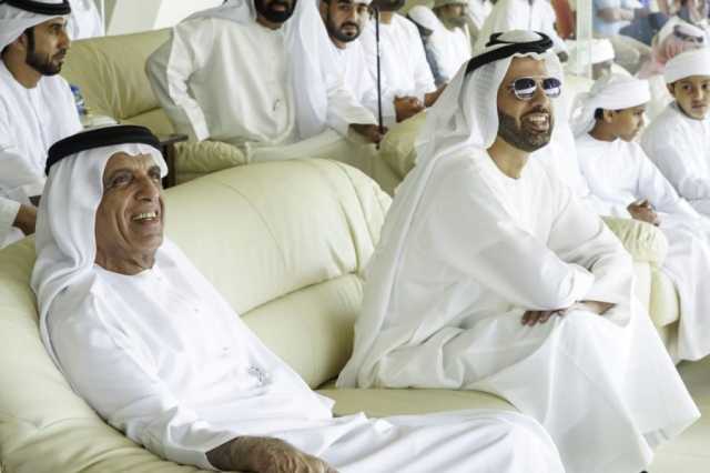 سعود بن صقر يشهد ختام منافسات “مهرجان محمد بن زايد لسباقات الهجن العربية الأصيلة”.