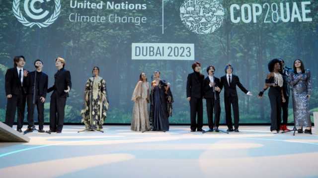 النشيد الخيري الرسمي لمؤتمر COP28 “إرثٌ باقٍ” بمشاركة 13 فنان عالمي