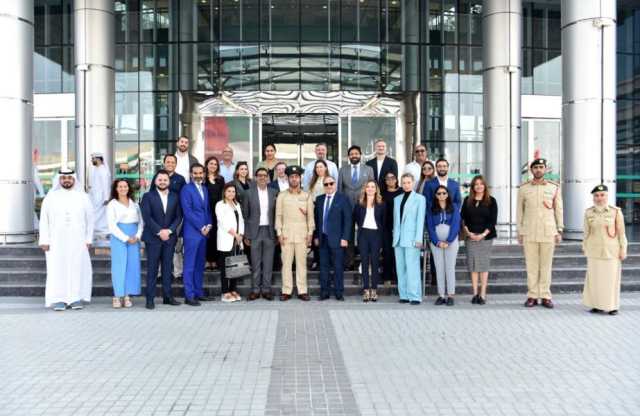 شرطة دبي تستقبل وفداً لجمعية الرؤساء التنفيذيين الشباب YPO