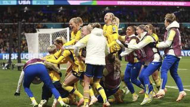 مونديال السيدات: السويد تجرّد الولايات المتحدة من اللقب وتبلغ ربع النهائي