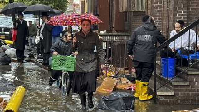شاهد: المياه تغمر شوارع نيويورك بعد هطول كميات كبيرة من الأمطار في شرق الولايات المتحدة