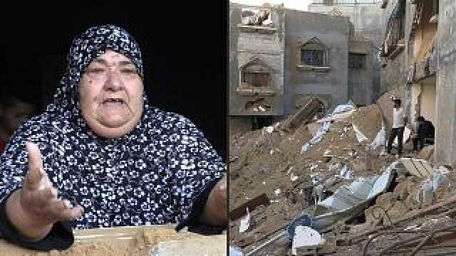 شاهد: 'سأبقى هنا حتى يوافيني الموت'.. امرأة من غزة ترفض الرحيل رغم القصف الإسرائيلي العنيف