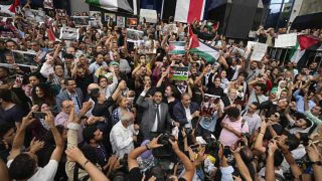 شاهد: مظاهرات في مصر واليمن نصرة لغزة ورفضا للعدوان على مستشفى المعمداني