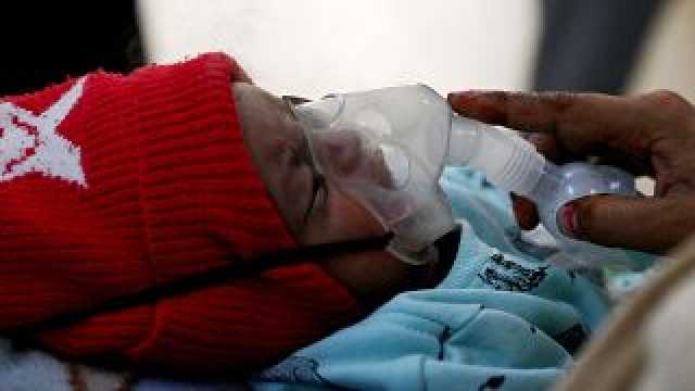 شاهد: تلوث الهواء يتسبب بقطع أنفاس الأطفال في العاصمة الهندية نيودلهي