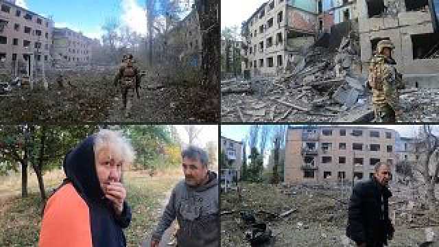 روسيا تقصف مستشفى سيليدوف المركزي في منطقة دونيتسك