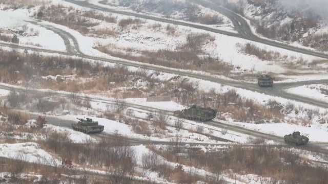 شاهد: الجيشان الكوري الجنوبي والأميركي يجريان تدريبات عسكرية مشتركة