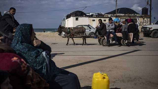 شاهد: نزوح مكرر لآلاف الفلسطينيين النازحين سلفاً في جنوب قطاع غزة