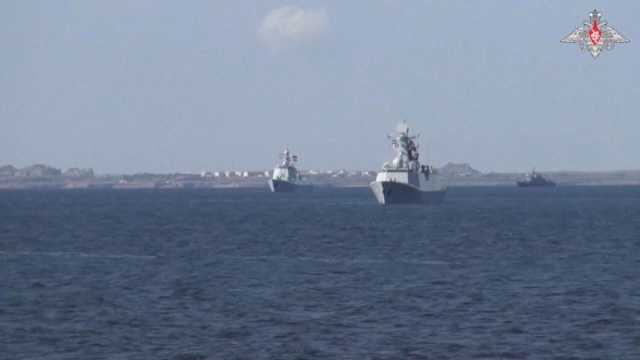 شاهد: المناورات البحرية المشتركة بين إيران والصين وروسيا تستمر لليوم الثالث