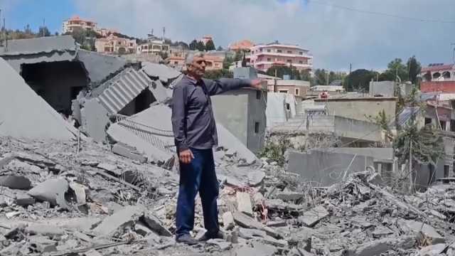 شاهد: دمار في بلدات جنوب لبنان عقب ستة أشهر من القصف الإسرائيلي