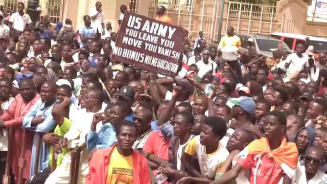مظاهرات في النيجر ترفض وجود قوات أجنبية في البلاد