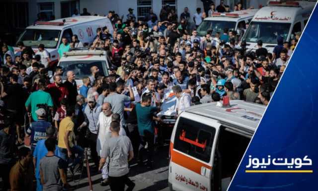 الهلال الأحمر الفلسطيني: دبابات الاحتلال الصهيوني تحاصر المستشفى الأهلي العربي وسط هجوم عنيف